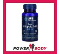 Life Extension - Super R-Lipoic Acid 240 mg - Energy & Antioxidant - 60 Veg Capsules
