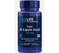 Life Extension Super R-Lipoic Acid 240mg 60 Veg Capsules Energy, Blood Sugar