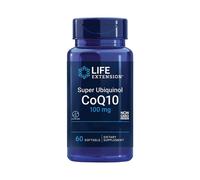 Life Extension, Super Ubiquinol, 100mg, Kaneka-Q10, 60 Soft Capsules, Laboratory Tested, Gluten Free, SOYA Free, Non-GMO