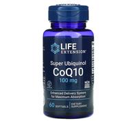 Life Extension Super Ubiquinol CoQ10 100mg 60 Softgels