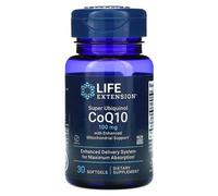 Life Extension Super Ubiquinol CoQ10 With Enhanced Mitochondrial Support 100mg - 30 Softgels