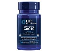 Life Extension Super Ubiquinol CoQ10 With Enhanced Mitochondrial Support 50mg Softgels 30 Softgels