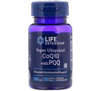 Life Extension, Super Ubiquinol CoQ10 with PQQ, 100 mg, 30 Softgels