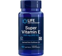 Life Extension Super Vitamin E 268 mg 400 IU 90 Softgels