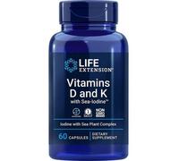Life Extension Vitamins D & K With Sea-Iodine Capsules 60 Capsules