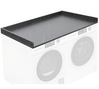 Life Finds Washer Dryer 137cm Countertop with Safety Ledge for Laundry Room Organization, Black Marble Pattern, LF-WDCT1BM