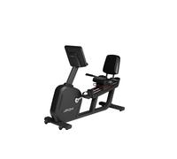 Life Fitness Aspire Recumbent Bike with SE4 16" Console, Smooth Charcoal