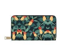 Life Fruit on The Vine Wallet Hand-Held Coin Purse Fashionable and Versatile Long Can Hold Mobile Phones Coins Keys