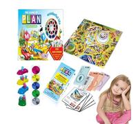 Life Game Board Classic - Of Life Classic Board Games - Interactive Decision-Making Game, Family Educational for Kids, Teens