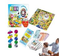 Life Game | Fun Family Game Of Life | Interactive Decision-Making, Family Educational Board for Kids, Teens