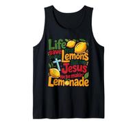 Life Gave Me Lemons But My Jesus Makes The Lemonade Tank Top