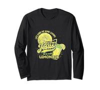 Life Gave Me Lemons Jesus Makes Lemonade Christian Funny Long Sleeve T-Shirt