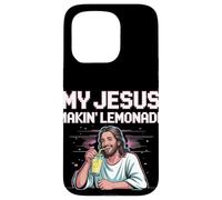 Life Gave Me Some Lemons But Jesus Making Lemonade Funny Case for iPhone 15 Pro
