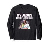 Life Gave Me Some Lemons But Jesus Making Lemonade Funny Long Sleeve T-Shirt