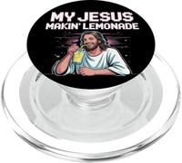 Life Gave Me Some Lemons But Jesus Making Lemonade Funny PopSockets PopGrip for MagSafe