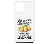 Life Gave Me Some Lemons But My Jesus Christian Lemonade Case for iPhone 12 Pro Max