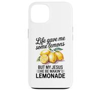 Life Gave Me Some Lemons But My Jesus Christian Lemonade Case for iPhone 13