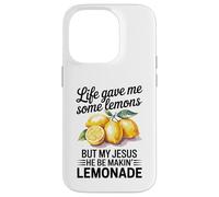 Life Gave Me Some Lemons But My Jesus Christian Lemonade Case for iPhone 14 Pro