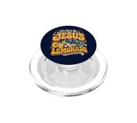 Life Gave Me Some Lemons But My Jesus He Be Makin' Lemonade PopSockets PopGrip for MagSafe