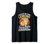 Life Gave Me Some Lemons But My Jesus He Be Makin' Lemonade Tank Top