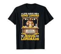 Life Gave Me Some Lemons but My Jesus He Be Makin' Lemonade Value Graphic T-Shirt, Men, Black, M