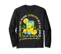 Life Gave Me Some Lemons But My Jesus Making Lemonade Womens Long Sleeve T-Shirt