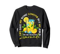 Life Gave Me Some Lemons But My Jesus Making Lemonade Womens Sweatshirt