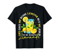 Life Gave Me Some Lemons But My Jesus Making Lemonade Womens T-Shirt