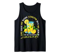 Life Gave Me Some Lemons But My Jesus Making Lemonade Womens Tank Top
