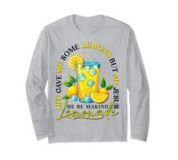 Life Gave Me Some Lemons But My Jesus Making Lemonade Yellow Long Sleeve T-Shirt
