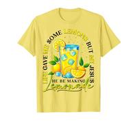 Life Gave Me Some Lemons But My Jesus Making Lemonade Yellow T-Shirt