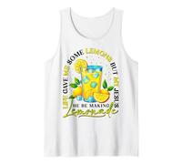Life Gave Me Some Lemons But My Jesus Making Lemonade Yellow Tank Top