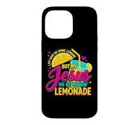 Life Gave Me Some Lemons Jesus Makin Lemonade Christian Kids Case for iPhone 14 Pro Max