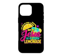 Life Gave Me Some Lemons Jesus Makin Lemonade Christian Kids Case for iPhone 16 Pro Max