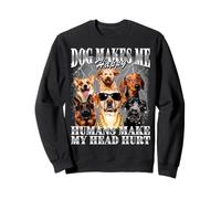 Life Goal Pet All The Dogs 90s Style Dog Owner Sweatshirt
