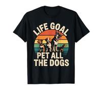 Life Goal Pet All The Dogs tee for Women Kids Funny Dog T-Shirt