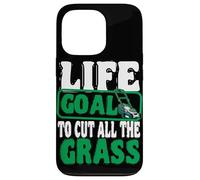 Life Goal To Cut All The Grass Lawn Mower Gardener Garden Case for iPhone 13 Pro