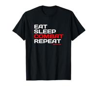 Life Goals: Eat Sleep Combat Repeat, Defense Training T-Shirt