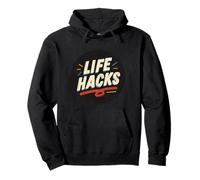 Life Hacks Speech Costume for Boys and Girls Pullover Hoodie