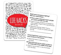 University Games Life Hacks Card Game