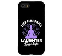 Life Happens Laughter Yoga Design Case for iPhone SE (2020) / 7 / 8