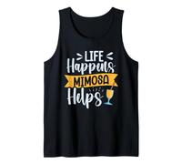 Life Happens - Mimosa Helps Tank Top