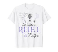 Life Happens Reiki Helps Lotus Reiki T-Shirt