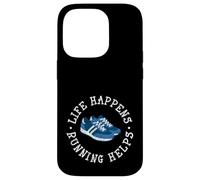 Life Happens Running Helps Case for iPhone 14 Pro