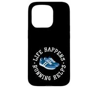 Life Happens Running Helps Case for iPhone 15 Pro