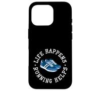 Life Happens Running Helps Case for iPhone 16 Pro