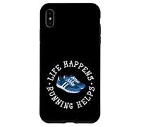Life Happens Running Helps Case for iPhone XS Max