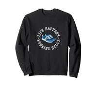 Life Happens Running Helps Sweatshirt