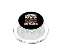 Life Has Its Ups and Downs Stock Trader Candles PopSockets PopGrip for MagSafe