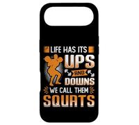 Life Has Its Ups And Downs We Call Them Squats Weightlifting Case for iPhone Air